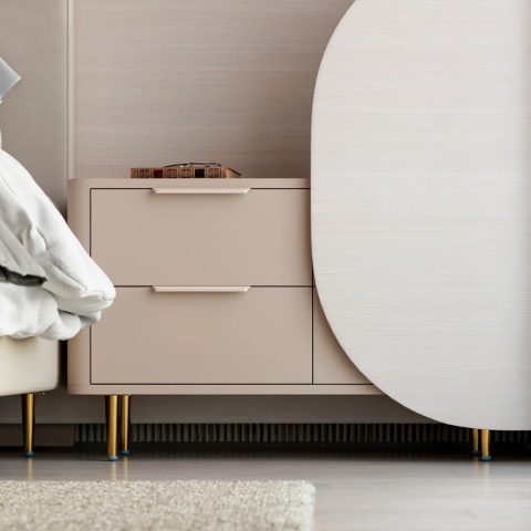 Uchwyt meblowy krawędziowy GTV HEXA, C=320 mm, L=360 mm – KASZMIR