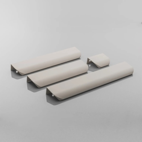 Uchwyt meblowy krawędziowy GTV HEXA, C=320 mm, L=360 mm – KASZMIR