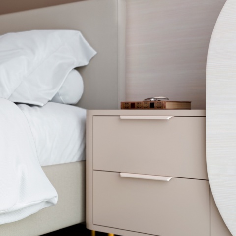 Uchwyt meblowy krawędziowy GTV HEXA, C=320 mm, L=360 mm – KASZMIR