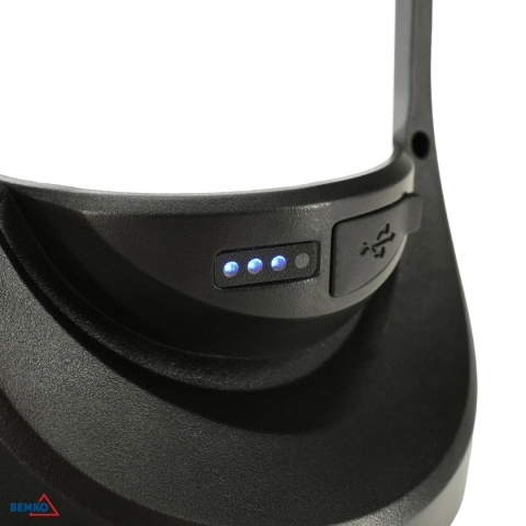 Wielofunkcyjna lampa kempingowa led akumulatorowa 1200mAh USB-C IP42 BEMKO