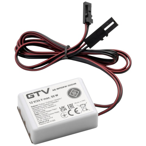 Włącznik bezdotykowy czujnik pod blat ściemnialny AE-WPDRW-00DIM GTV