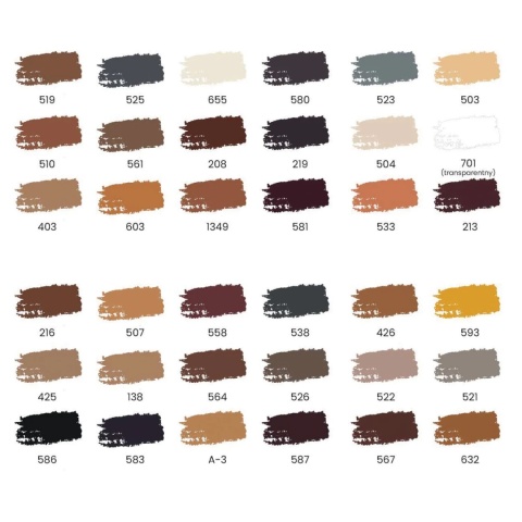 Wosk wypełniacz korekcyjny twardy do naprawy mebli FOLMAG 7015 ANTRACYT