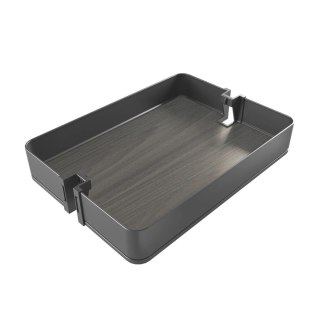 Wysuwany Obrotowy kosz cargo szafka 40CM 5 HARMONY DOMYK 143-173 Antracyt