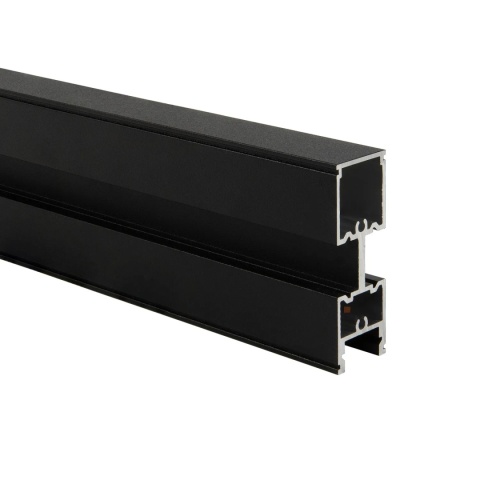 Zestaw 2 profili montaż podłoga/sufit ZERO Czarny