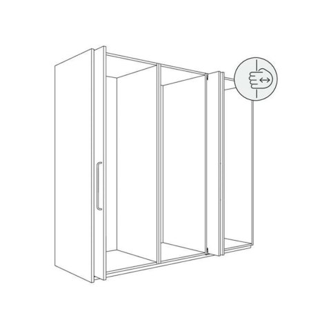 Hawa Concepta III Push 25 kg/ H 1200-2200 mm/ prawe