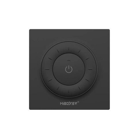 MiBoxer Panel RF K3 Czarny - Bezprzewodowy Pilot 1-Strefowy MONO/CCT 2.4G