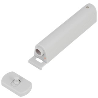 Odbojnik meblowy amortyzator od-08a push to open z zatrzaskiem mocny szary