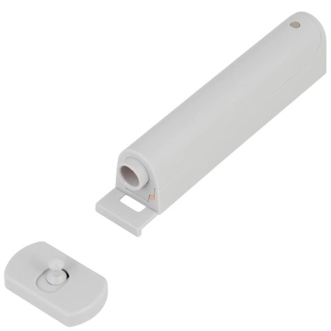 Odbojnik meblowy amortyzator od-08a push to open z zatrzaskiem mocny szary