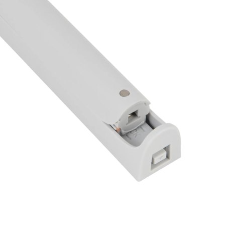 Odbojnik meblowy amortyzator od-08a push to open z zatrzaskiem mocny szary