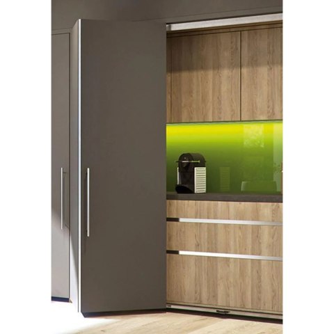 Okucie drzwi drewnianych Hawa Folding II 25 H 1851-2600/ lewe