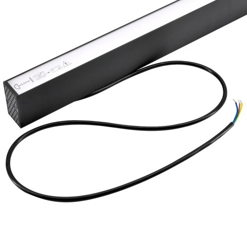Oprawa liniowa LORIEN 120cm 40W 4400LM 4000K CZARNA BEMKO