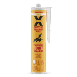 Uszczelniacz akrylowy BIAŁY - Acrylic Sealant WHITE HRANIPEX 280 ml