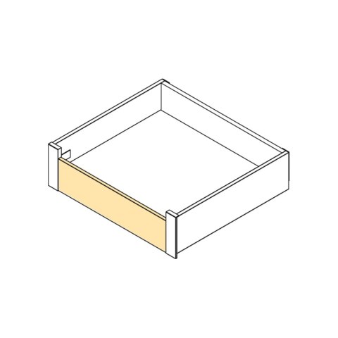 Panel frontu wewnętrznego do szuflady VERTEX - Antracyt