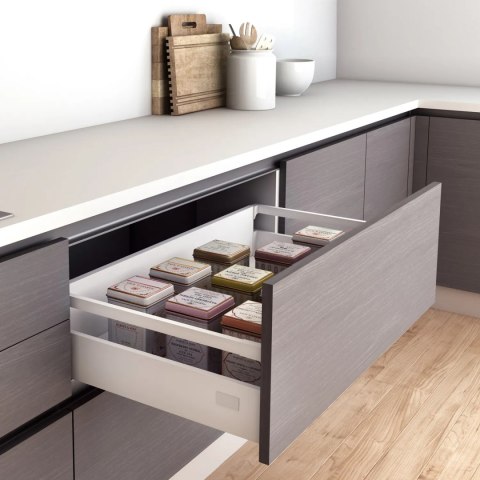 Relingi do szuflad VERTEX L-400 EMUCA - biały