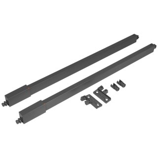 Relingi do szuflad VERTEX L-500 EMUCA - antracyt