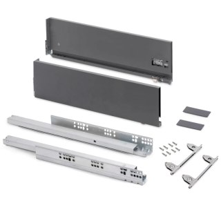 Szuflada VERTEX 3D L-350mm H-178mm Antracyt EMUCA