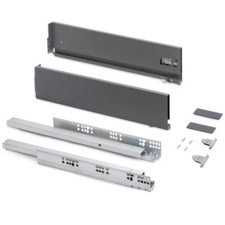 Szuflada VERTEX 3D L-500mm H-131mm Antracyt EMUCA