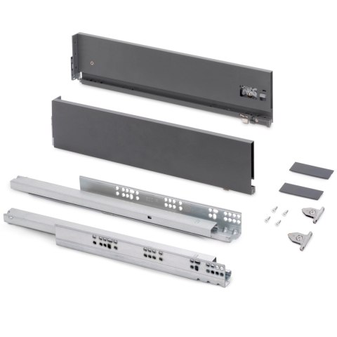 Szuflada VERTEX 3D L-500mm H-131mm Antracyt EMUCA