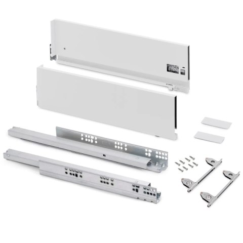 Szuflada VERTEX 3D L-500mm H-178mm Biała EMUCA