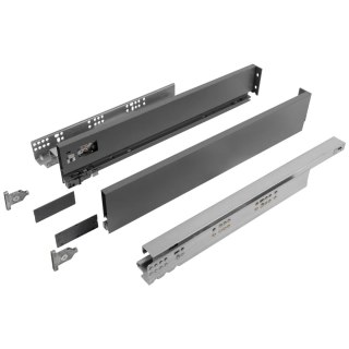 Szuflada VERTEX L-500mm H-93mm Antracyt EMUCA