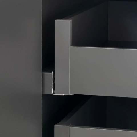 Listwa Dystans do prowadnic szuflad 25mm - antracyt