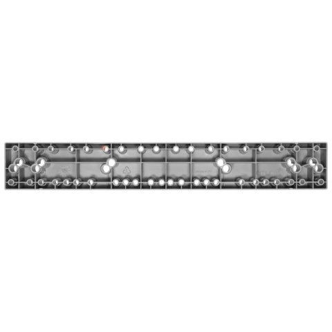 Listwa Dystans do prowadnic szuflad 25mm - szary