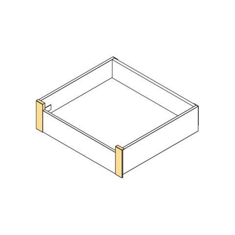 Mocowanie frontu wewnętrznego H-131 VERTEX - Biały
