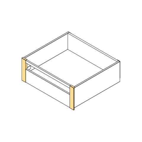 Mocowanie frontu wewnętrznego H-178 VERTEX - Antracyt