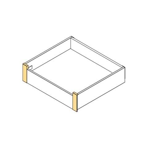 Mocowanie frontu wewnętrznego H-93 VERTEX - Antracyt
