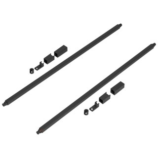 Relingi do szuflady SIMPLEX L-300mm Antracyt