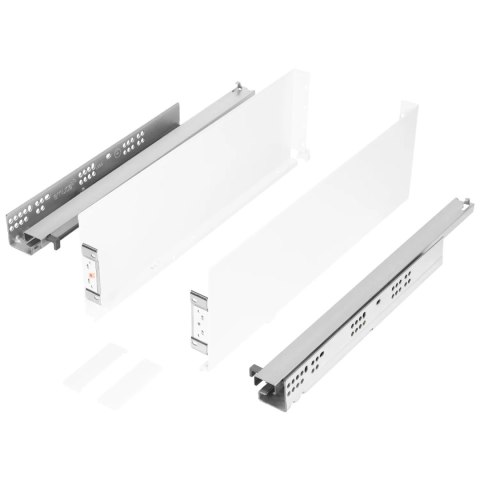 Szuflada SIMPLEX H-159 L-350mm Pełny Wysuw wysoka Biała