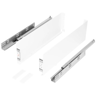 Szuflada SIMPLEX H-159 L-450mm Częściowy Wysuw wysoka Biała