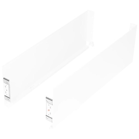 Szuflada SIMPLEX H-159 L-450mm Częściowy Wysuw wysoka Biała