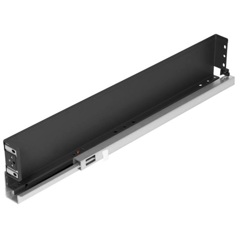 Szuflada SIMPLEX H-88 L-300mm Częściowy Wysuw niska Antracyt