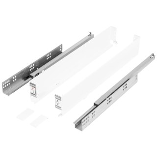 Szuflada SIMPLEX H-88 L-350mm Częściowy Wysuw niska Biała