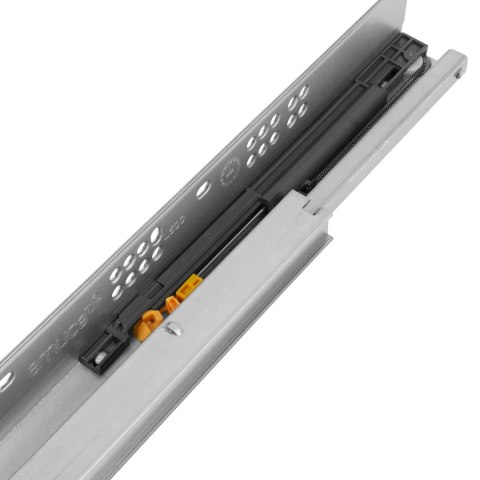 Szuflada SIMPLEX H-88 L-450mm Pełny Wysuw niska Antracyt