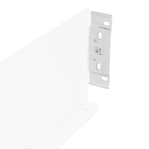 Boki do szuflady SIMPLEX H-122 L-350mm średnie Białe