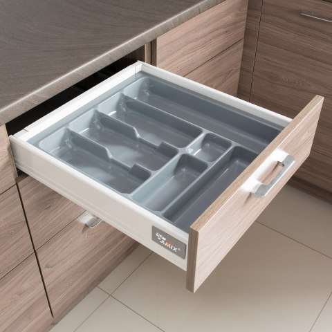 System do szuflady System Box TB10 Zestaw Niska L-350 Biała AMIX