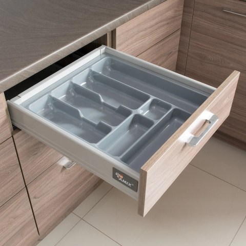 System do szuflady System Box TB10 Zestaw Niska L-400 Szara AMIX