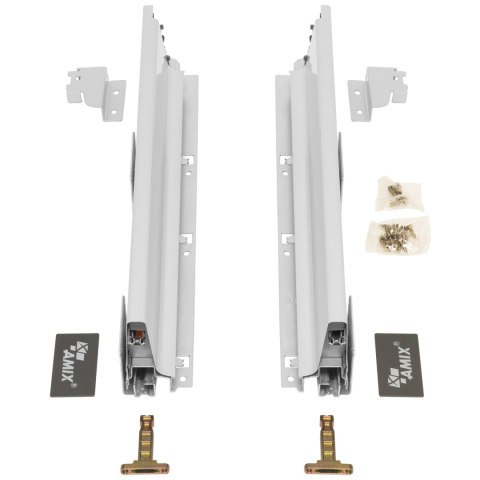 System do szuflady System Box TB10 Zestaw Niska L-550 Biała AMIX