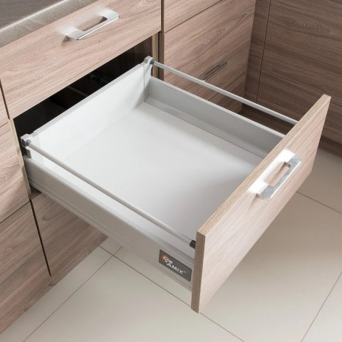 System do szuflady System Box TB10 Zestaw Średnia L-270 Szara AMIX