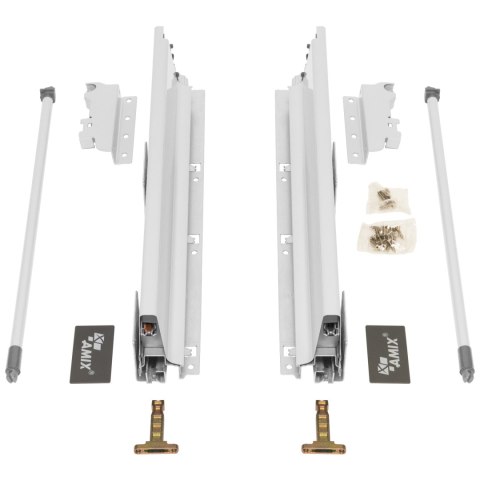 System do szuflady System Box TB10 Zestaw Średnia L-350 Biała AMIX