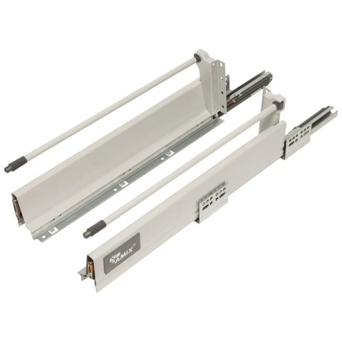 System do szuflady System Box TB10 Zestaw Średnia L-500 Szara AMIX