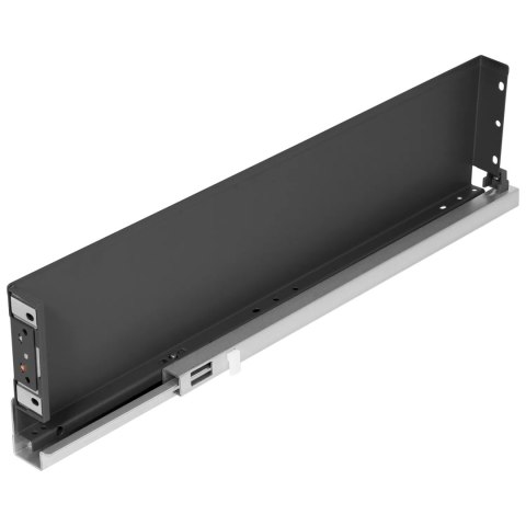 Szuflada SIMPLEX H-122 L-300mm Częściowy Wysuw średnia Antracyt