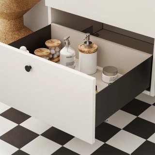 Szuflada SIMPLEX H-122 L-450mm Pełny Wysuw średnia Antracyt