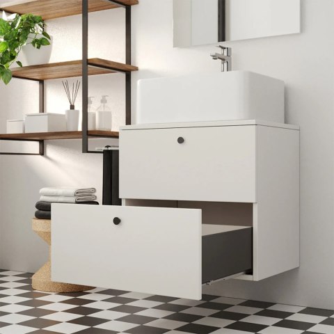 Szuflada SIMPLEX H-122 L-500mm Częściowy Wysuw średnia Antracyt