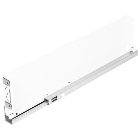 Szuflada SIMPLEX H-122 L-500mm Częściowy Wysuw średnia Biała