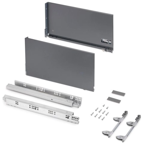 Szuflada VERTEX 3D L-450mm H-242mm Antracyt EMUCA