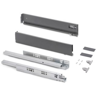 Szuflada VERTEX 3D L-500mm pod piekarnik H-83mm Antracyt EMUCA