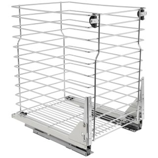 Kosz Cargo na bieliznę 40 CICHY DOMYK Efekt chrom REJS